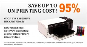 CISS - Save up to 95% on printing cost!